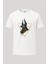 Mısır Tanrısı Anubis Mitolojik Baskılı Loose Fit Bisiklet Yaka Unisex Tişört 1
