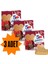 3 Adet Kalp Şekilli 5 Dakika Hazır Mozaik Pasta - 20 cm Çapında 4 Kat Kalp Şekilli Pasta Tabanı Bisküvisi 1