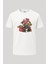 Gangster Köpek Baskılı Loose Fit Bisiklet Yaka Unisex Tişört 1