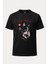Çak Bi Beşlik Köpek Baskılı Loose Fit Bisiklet Yaka Unisex Tişört 1
