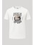 American Eagle Kartal Baskılı Loose Fit Bisiklet Yaka Unisex Tişört 1