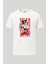 Pegasus Seiya Baskılı Loose Fit Bisiklet Yaka Unisex Tişört Anime Manga 1