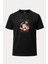 Geisha Tarzı Japon Baskılı Loose Fit Bisiklet Yaka Unisex Tişört 1