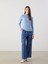 Yeni Sezon Beli Lastikli Wideleg Kadin Jean Pantolon - S5H755Z8 1