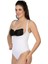 Beyaz Mı Emay 2076 Göğüsü Açık String Body Korse 1