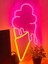 Neon LED Işıklı Dondurma 1