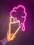 Neon LED Işıklı Dondurma 3