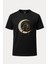 Sailor Moon Savaşçı Ay Baskılı Loose Fit Bisiklet Yaka Unisex Tişört Anime Manga 1
