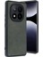 Xiaomi Redmi Note 14 Pro 4g Kılıf Aras Deri Kapak - Koyu Yeşil Dpmah 2