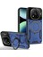 Xiaomi Redmi Note 14 Pro 4g Kılıf Joy Lens Standlı Kapak - Lacivert Dpmah 1