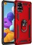 Samsung Galaxy M31S Kılıf Sofya Yüzüklü Silikon Kapak - Kırmızı Dpmah 1