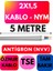 Öznur 2x1,5 Antigron (Nym) Kablo (Gri) Metre Seçenekli 1