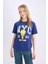 Yeni Sezon Coool Looney Tunes Regular Fit Baskılı Kısa Kollu Tişört 4