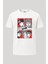 Jojos Bizarre Adventure Baskılı Loose Fit Bisiklet Yaka Unisex Tişört Anime Manga 1