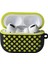 Airpods Pro 2 (2.nesil) Spor Delikli Kılıf - Siyah-Sarı Dpmah 1