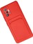 Xiaomi Redmi Note 10 Pro Kılıf Kelvin Kartvizitli Silikon - Kırmızı Dpmah 3