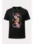 Eşsiz Beşizler Baskılı Loose Fit Bisiklet Yaka Unisex Tişört 1