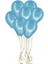 - 100 Adet Lateks Pastal Balon Mavi 12 Inç - 30 cm Dpmah 1