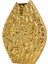 Metal Gold Oval Vazo 3
