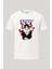 Chrollo Lucilfer Hunter x Hunter Baskılı Loose Fit Bisiklet Yaka Unisex Tişört Anime Manga 1
