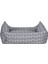 Uniform Bone Gri-Beyaz Köpek Yatağı M 60X70CM Dpmah 3