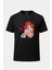 Asuka Langley Soryu Baskılı Loose Fit Bisiklet Yaka Unisex Tişört Anime Manga 1