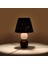 Light Vestri Seramik Abajur - Siyah / Beyaz - 40X40X25 cm 2