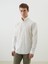 Yeni Sezon Slim Fit Uzun Kollu Cizgili Poplin Erkek Gomlek - S5G259Z8 1