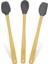 Indigo 3'lü Spatula Seti - Gri - 26 cm 1