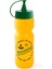 Desenli Hardal Şişesi - Sarı - 660 ml 1