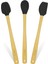 Indigo 3'lü Spatula Seti - Siyah - 26 cm 1