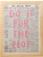 Do It For The Plot Duvar Panosu - Pembe / Siyah - 50X70 cm 2