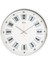 Dekoratif Beyaz Kadran Duvar Saati - Gri - 29 cm 1