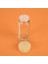 Bambu Kapaklı Etiketli Cam Baharatlık - Açık Kahverengi - 12 cm 2