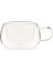 Double Wall Cam Kupa - Şeffaf - 160 ml 1