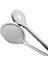 Nehir Sade Süzgeçli Kızartma Maşası - Gri - 30 cm 3