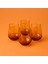New Iconic 4'lü Su Bardağı Seti - Amber - 425 ml 2