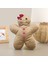 Gingerbread Kız Figürlü Yastık - Kahverengi - 40X25 cm 1