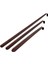 Metal Ayakkabı Çekeceği - Kahverengi - 65 cm 1