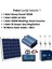 Güneş Enerjisi TV+ Aydınlatma Paketi - 300W ModifiyeSinus İnverter + 1x 12V 105W Güneş Paneli +1x 12V 40AH Jel Akü 3