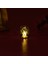 Mini LED Pilli Mum - Gri - 4,7x4,7x5,7 cm 2