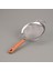 Ahşap Saplı Süzgeç - Gri / Kahverengi - 16 cm 1