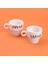 Kitchen Creme 2'li Espresso Fincanı - Krem / Siyah - 105 ml 3