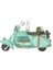 Home Metal Sepetli Scooter - Turkuaz - 10 cm 2