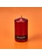 Baton Mum - Metalik Bordo - 10X6 cm 1
