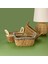 Hasır Banyo Organizer Sepet - - 12X12X30 cm 1