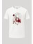 Luffy Gear 5 Baskılı Loose Fit Bisiklet Yaka Tişört Anime Manga 1
