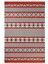 Soft Etnico Çift Taraflı Kilim - Kırmızı - 160X230 cm 2