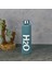 H2O Kılıflı Cam Matara - Mavi / Şeffaf - 600 ml 2