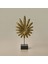 Palmiye Dekor - Siyah / Altın - 34 cm 1